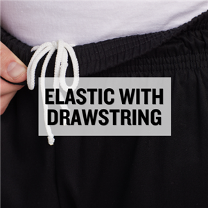 Elastic with Drawstring