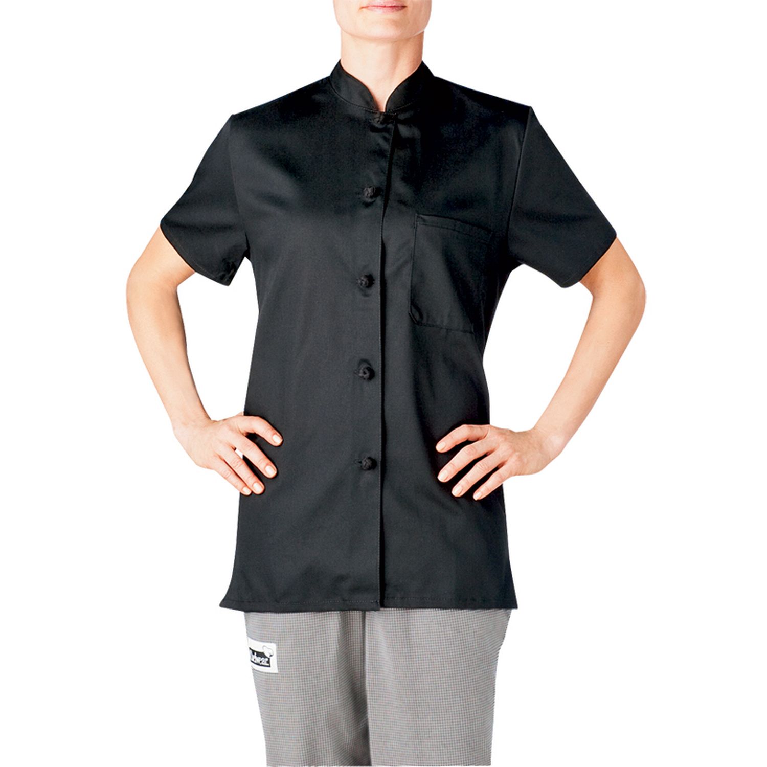 -Women's Mandarin Chef Shirt (1372) | Chefwear