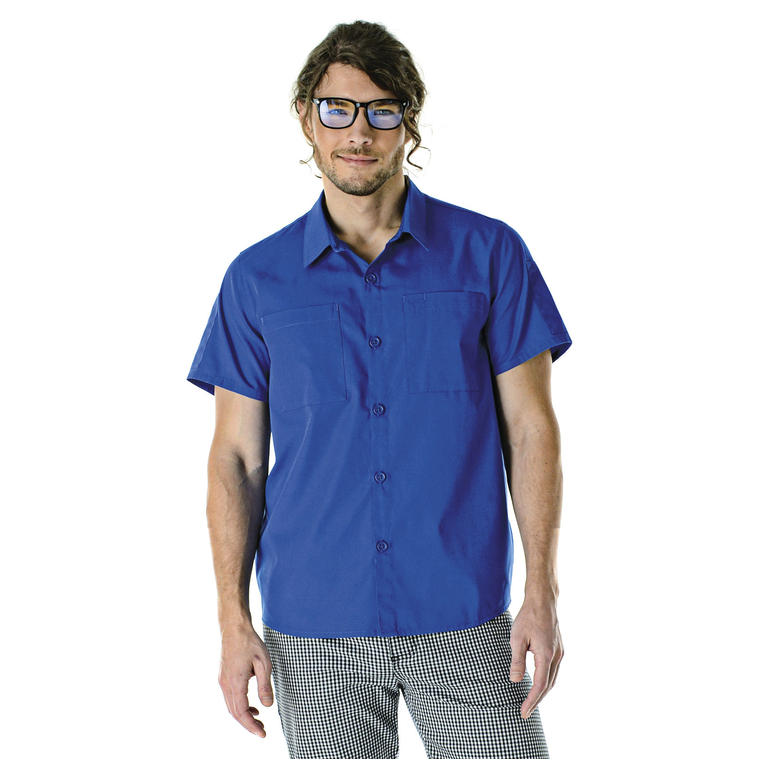 Unisex Modern Essential Short Sleeve Cook Shirts (CW4325)