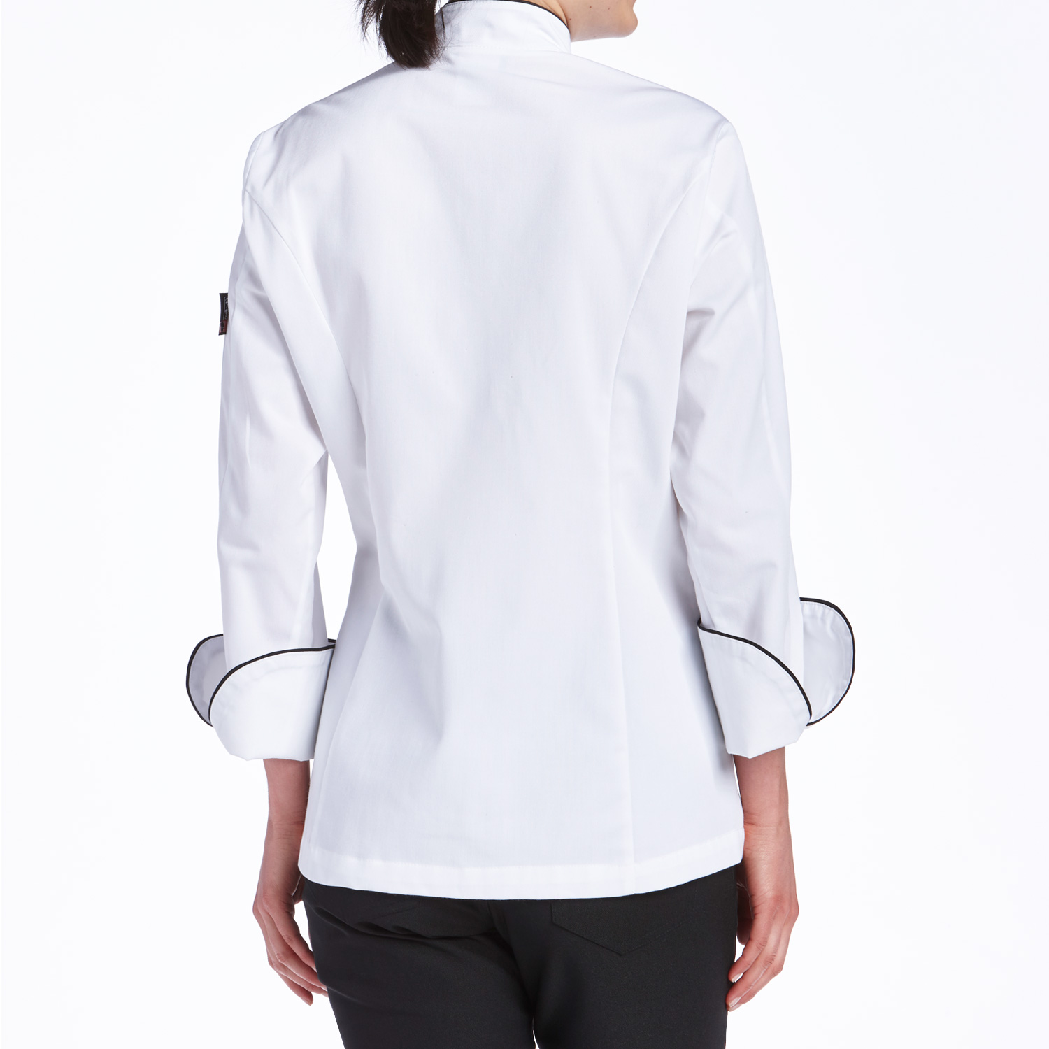 Womens Classic Piped Executive Chef Coat Cw5695 Chefwear