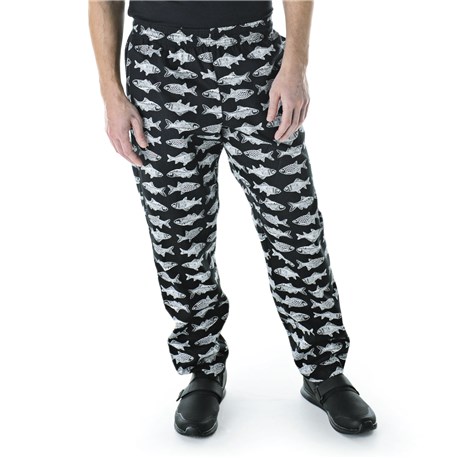 Unisex Classic Ultimate Cotton Printed Chef Pants (CW3500)