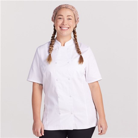 Women's Executive Short Sleeve Chef Coat