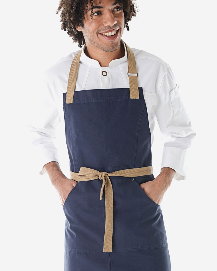 FOH or BOH, these waist and bib aprons work hard as you.