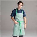 Chefwear&#32;Blue&#32;&#40;Light&#32;Green&#41;&#32;Bib&#32;Canvas&#32;Apron&#32;for&#32;Chefs&#32;and&#32;Cooks,&#32;Chef&#32;Wear&#32;Style&#32;CW1692