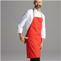 Chefwear Red Bib Apron for Chefs and Cooks, Chef Wear Style CW1692 02