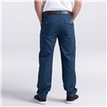 Slim Chefs Work Pant (CW3522) - Color Teal Blue - Back View