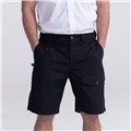 Men&#39;s&#32;Stretch&#32;Cargo&#32;Chef&#32;Short&#32;&#40;CW3820&#41;&#32;-&#32;Color&#32;Gray&#32;-&#32;Front&#32;View