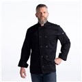 CW4410-CW30-01_Chefwear-Long-Sleeve-Plastic-Button-Chef-Jacket_Black