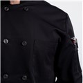 CW4410-CW30-05_Chefwear-Long-Sleeve-Plastic-Button-Chef-Jacket_Black