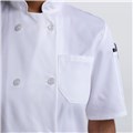 CW4465-CW40-06_Chefwear-Women-Short-Sleeve-Plastic-Button-Chef-Jacket_White