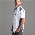 Chefwear&#32;Men&#39;s&#32;White&#32;Short&#32;Sleeve&#32;Quick&#32;Cool&#32;Stretch&#32;Chef&#32;Jacket.&#32;Chef&#32;Wear&#32;Style&#32;CW5630&#32;02