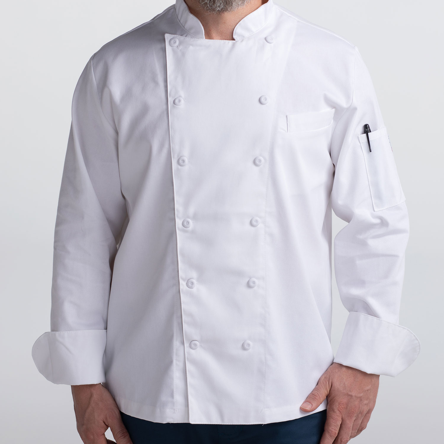 Classic Executive Chef Coat (CW5690) - White | Chefwear