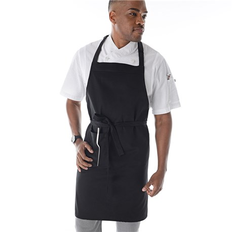 Burgundy FUFUCAILLM Adjustable Bib Apron Dress with Pocket Men Women Kitchen Restaurant Chef Classic Cooking Bib 