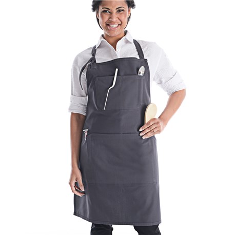Chef Cooking Kitchen Workwear Premier Women's Colours Plain Bib Apron PX150 