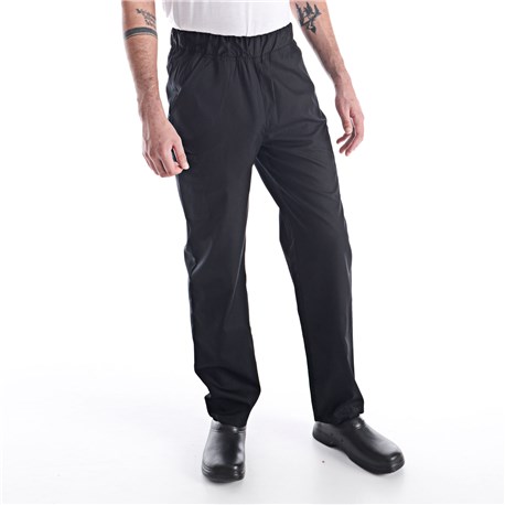 Chefwear 3500-30 Ultimate Chef Pants BLACK all sizes XS-2XL Men's NEW FREE Ship 