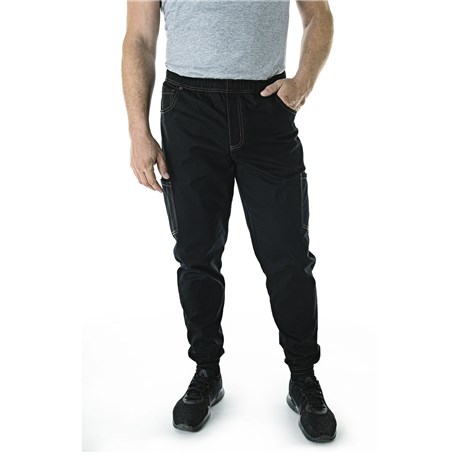 Unisex Modern Twill Stretch Jogger Chef Pants (CW3560)