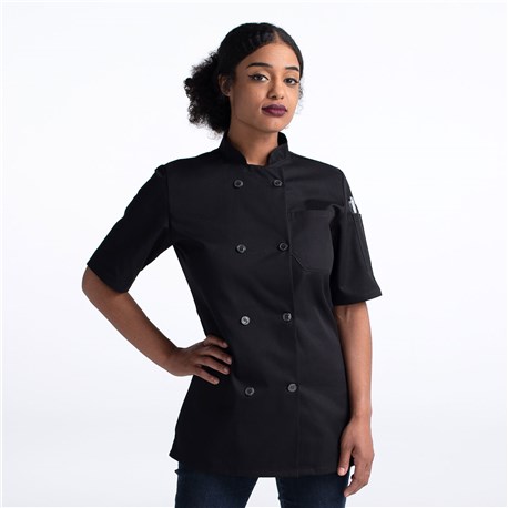 Chefwear 4465 Womens Short Sleeve Chef Coat 
